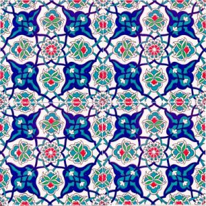 Cami Karoları AC-27-Çini Karo