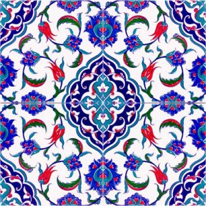Cami Karoları AC-44-Çini Karo
