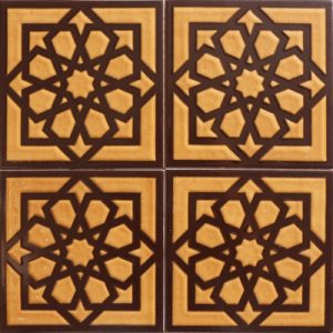 Cami Karoları 20X20 AC-101-Kahve