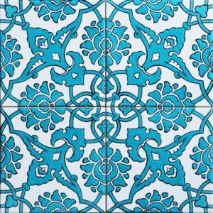 Cami Karoları 20X20 AC-83-Turkuaz