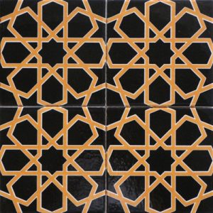 Cami Karoları 20X20 AC-89-Siyah-Kahve