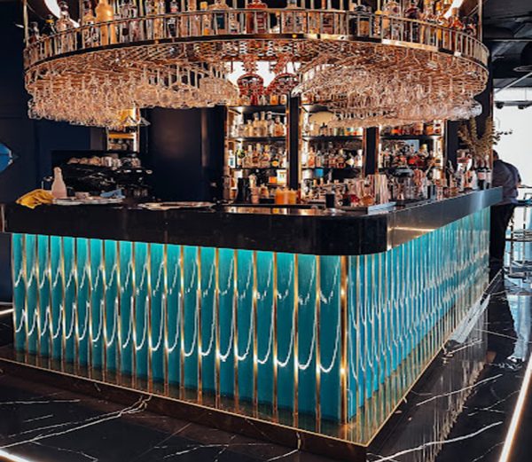 Bar Önü Seramik Turkuaz 10x50 cm